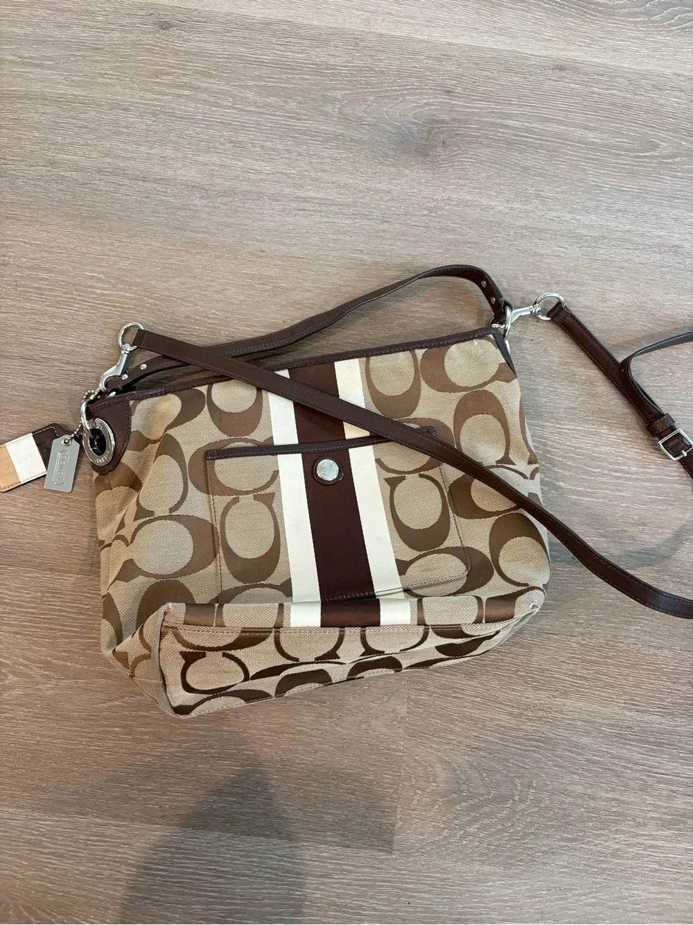 Coach Signature Canvas Crossbody Bag